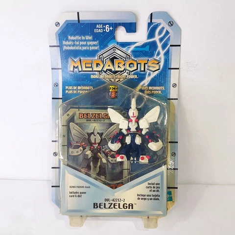 2002 Medabots Robattle 2.5" MOC Belzelga Medabot Mini Figure Hasbro Cover