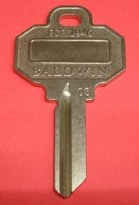🔑 Brand New BALDWIN 5 PIN KEY BLANK Model Number BAL8335152 (1 KEY TOTAL) - Picture 1 of 2