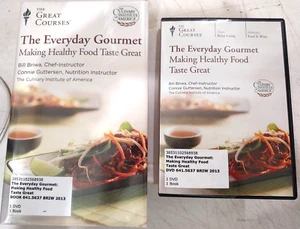 THE EVERYDAY GOURMET Making Healthy Food Taste Great (BOOK/ DVD) - Picture 1 of 2