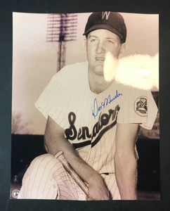 Don Mincher Signed B&W Photo NON-CERT MLB Washington Senators AUTO 2x All-Star! - Picture 1 of 2