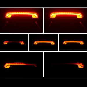 Luz trasera láser de dirección con control remoto para bicicleta inteligente impermeable seguridad para montar - Imagen 1 de 25