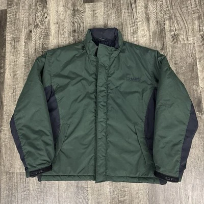 Vintage Chaps Ralph Lauren Puffer Jacket Green XL - Image 1 of 4