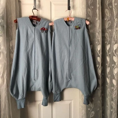 Bundle of 2 pcs Halo Kids toddler size 18-24 mos and 2-3 T Pajamas sleepsack - Image 1 of 4