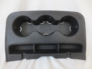 14-18 Silverado Sierra center console jump seat cup holder insert 012 07 22 25 - Picture 1 of 9
