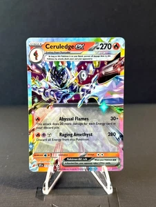 Pokémon SSP EN - Surging Sparks Ceruledge ex 036 Double Rare - Bild 1 von 2