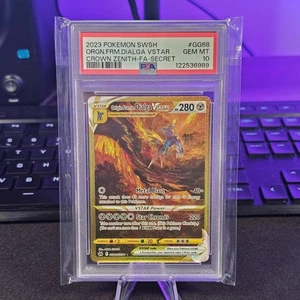 Pokemon Origin Forme Dialga Vstar GG68 2023 Gold Crown Zenith PSA 10 GEMA COMO NUEVO - Imagen 1 de 4
