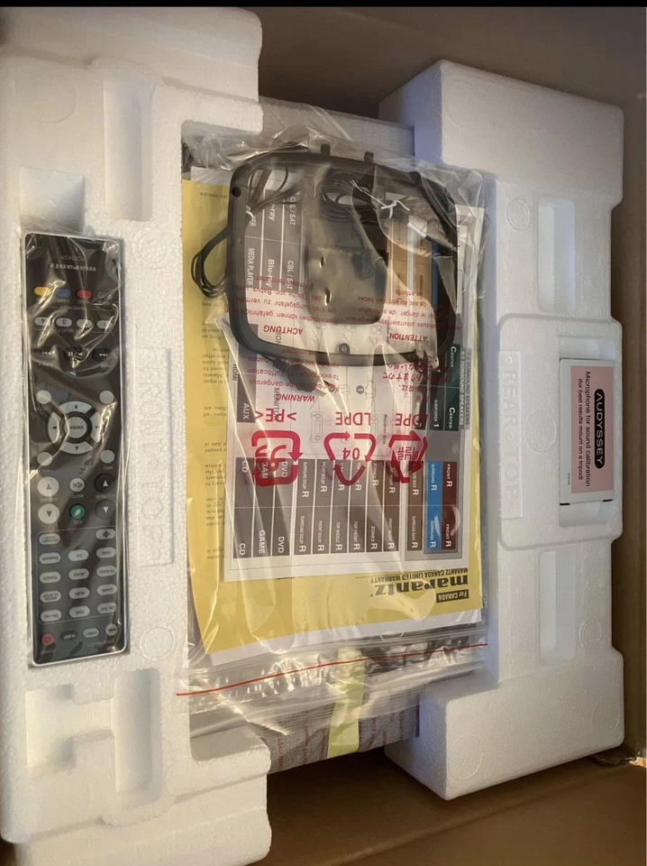 Marantz Home Theater Receiver NR1608 7.2-Channel Wi-Fi BRAND NEW - Image 1 of 4