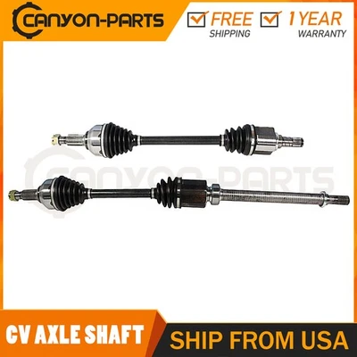 Par de eixo dianteiro CV para 2013 2014 2015-2018 Nissan Altima 2.5L Sedan com CVT - Imagem 1 de 4