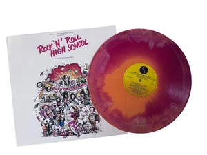 RAMONES Rock 'N' Roll High School OST Color Vinyl LP Record punk Joey Ramone - Picture 1 of 2