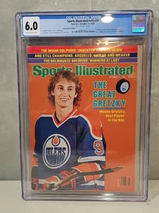1981 Sports Illustrated - Wayne Gretzky 1st Cover CGC 6.0. No Postage Sticker - Picture 1 of 11