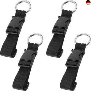 Koffer Zubehör, Verstellbare Luggage Hook, 4 Stück Luggage Strap, Tragbarer R - Bild 1 von 7