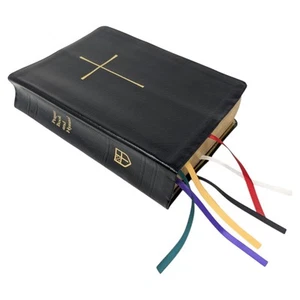Prayer Book and Hymnal Black Leather 1986 Church Hymnal Corporation 089869244x - Imagen 1 de 12