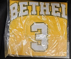NEW AUTHENTIC Allen IVERSON Bethel High School Basketball Throwback Jersey M - Foto 1 di 2