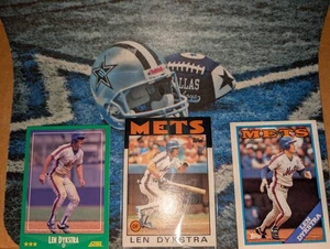1986 Topps #53 Len Dykstra Nueva York 🍎Mets🏟️ RC~ las 3 cartas en la foto 🔥SH gratis - Imagen 1 de 6