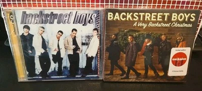 2 CD LOT SEALED Backstreet Boys S/T A Very Backstreet Christmas Target Ed CD NEW - Image 1 of 4