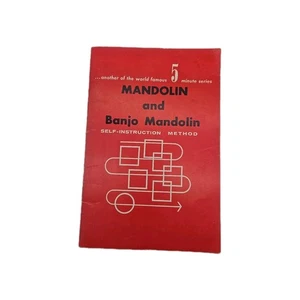 Mandolin and Banjo Mandolin Self - Instruction Booklet 5 Minute Series - Picture 1 of 8