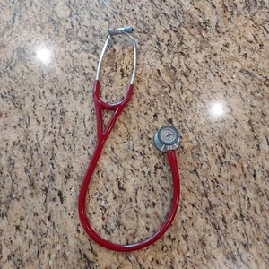 Littmann Cardiology III 3M Stethoscope – Scarlet Red Stainless Steel - Picture 1 of 17