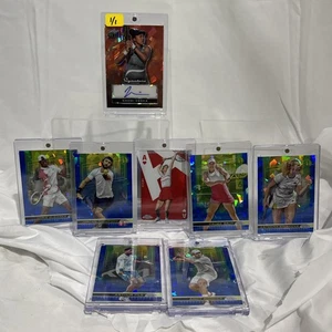 Tennis Lot 8x Including 2024 NAOMI OSAKA 1/1 AUTO And 7 Other Cards! All In Mags - Picture 1 of 10