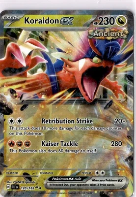 Koraidon ex Double Rare SV05: Temporal Forces 120/162 NM - Image 1 of 2
