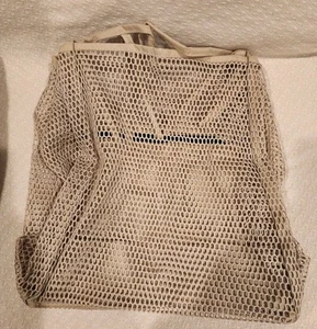 Kalidi Beach Mesh Tote 2 beige/rosa Hobo Bags faltbar - Bild 1 von 8