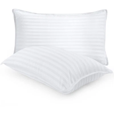 Almohadas de cama para dormir tamaño queen (blanco), juego de 2, refrigeración calidad hotelera,... Foto 1 de 4