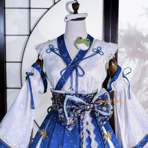 Touhou Project Kochiya Sanae Kleider Rock Cosplay Damen Hexe Kleidung Outfits - Bild 1 von 15