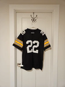 Autographed/Signed Najee Harris Pittsburgh Black Football Jersey Beckett BAS COA - Picture 1 of 11