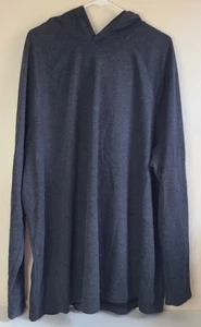 Herren 3XB Apt. 9 Performance Flex Langarm Hoodie dunkelgrau Polyester Baumwolle - Bild 1 von 8