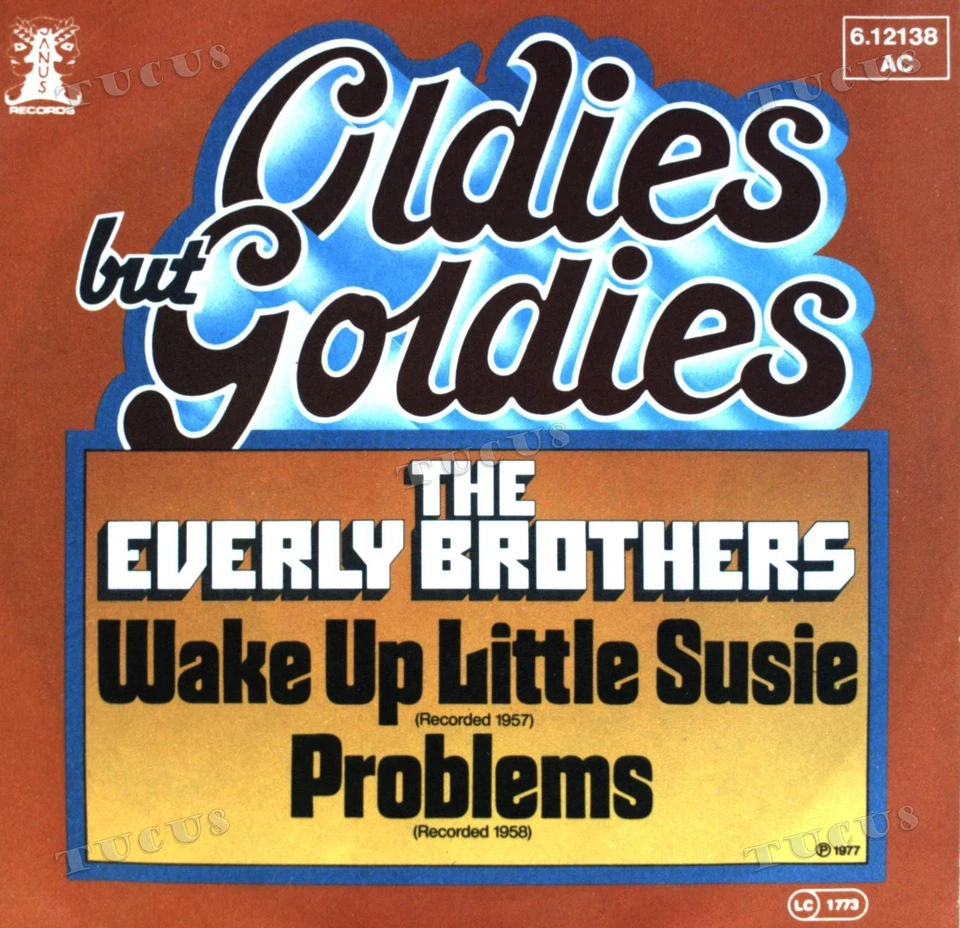 The Everly Brothers - Wake Up Little Susie / Problems 7" (VG+) '* - Image 1 of 1