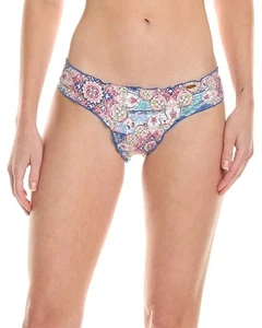 Luli Fama Wavely Ruched Brazilian Bottom Women's Pink L - Picture 1 of 3