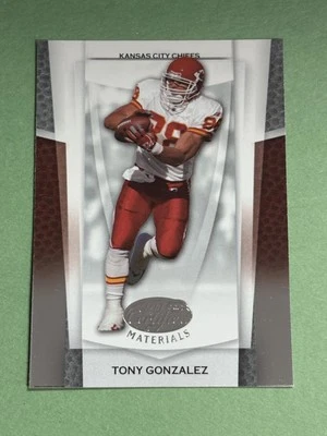Tony Gonzalez 2007 Leaf Certified Materials Kansas City Chiefs #142 S640 - Image 1 of 2