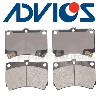 ADVICS AD0466 Disc Brake Pad Set for V32-0041 ACT466 Braking Stopping Wheel vk Foto 1 de 4