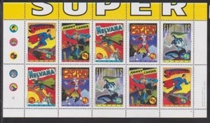 1995 Canada SC# 1583bi Comic Book Superheros without fold - S. S. Lot 107 M-NH   - Picture 1 of 1