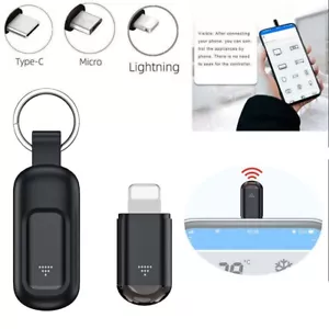 Portable OTG Smart Phone IR Infrared Remote Control Adapter For Android iOS APP - Picture 1 of 28