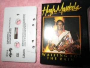 Hugh Masekela – Waiting For The Rain. Jive Afrika HIPC 25 Tape Cassette Album - Picture 1 of 5