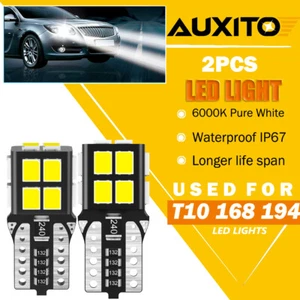 2 un. bombillas LED súper blancas T10 14-SMD 5050 192 168 194 W5W 2825 158 12V EE. UU. - Imagen 1 de 10