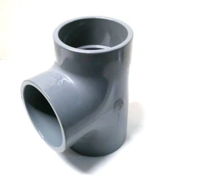 Tee 4" Schedule 80 CPVC Socket Connection MFG George Fischer 205Q2 - Picture 1 of 3