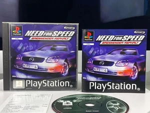Need for Speed Brennender Asphalt Playstation 1 Sammler Zustand (Deutsch Ed.) - Foto 1 di 5