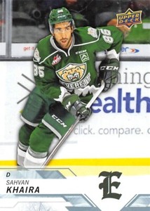 18/19 UPPER DECK CHL #246 SAHVAN KHAIRA EVERETT SILVERTIPS *63270