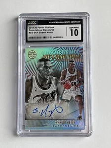 2019-20 Panini Illusions - Superlatives Signatures Shawn Kemp CGC 10 AUTO - Picture 1 of 2