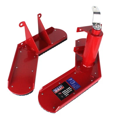 Sealey WCR01 Wheel Tyre Clamp Upgrade for Motorcycle Bike Lifts - Image 1 of 4