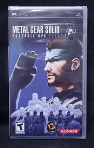 Metal Gear Solid Portable Ops Plus (Sony PSP) TOTALMENTE NUEVO - Imagen 1 de 2