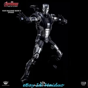 KING ARTS IRON MAN War Machine MK2 Action Figure 1:9 Scale Collectible Gifts New - Picture 1 of 12