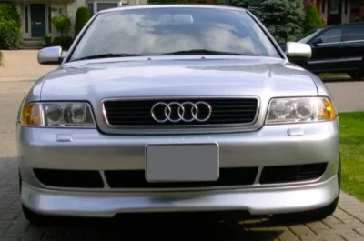 NEW 1996 1997 1998 1999 2000 2001 AUDI-A4 IS4 RIEGER STYLE FRONT LIP KIT AUDI Foto 1 de 3