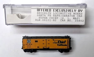 Intermountain BLW 66101-B2 Santa Fe ATSF SFRD 35852 " Super Chief " refrigerator - Picture 1 of 3