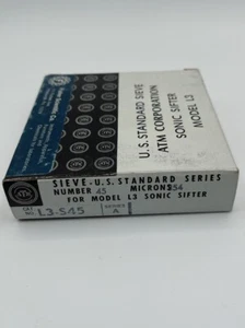 U.S. STD. SONIC SIFTER L3-S45 ATM CORPORATION 354 MICRONS - VERY GOOD CONDITION - Picture 1 of 16