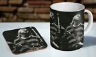 Kurt Cobain BW 11oz Tea / Coffee Mug Coaster Gift Set