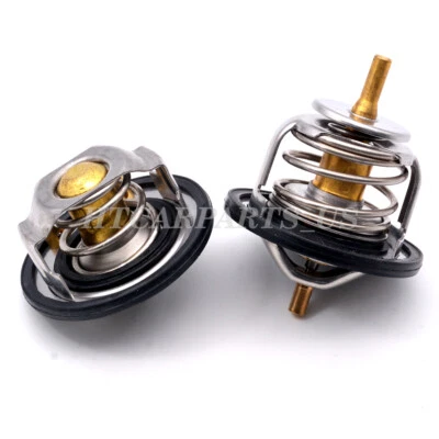 82℃ 85 Thermostat Set for Isuzu NPR NPR-HD NQR NRR 4.8L 4HE1 4.3L 4HF1 5.2L 4HK1 - Image 1 of 4