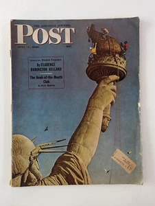 Vintage Saturday Evening Post Magazine July 1946 - Picture 1 of 8