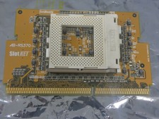 ABIT AB-RS370  CPU Converter Adapter Intel Slot 1 socket 370 Slotket 